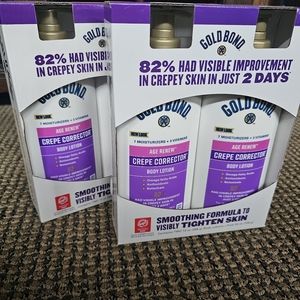 Gold bond age renew crepe corrector body lotion- brand new unopened
